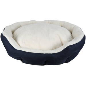 Luxury Pet Bed - Navy / L by Clever Paws