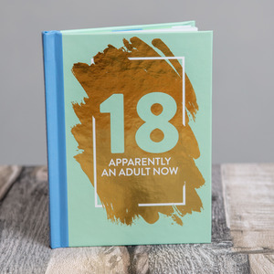 18 - Apparently An Adult Now Book - Blue by Bee Three Books
