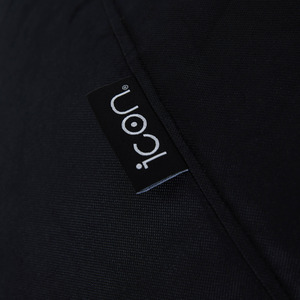 Gaming Adult Bean Bag Chair - Indoor and Outdoor Beanbag - Black by icon