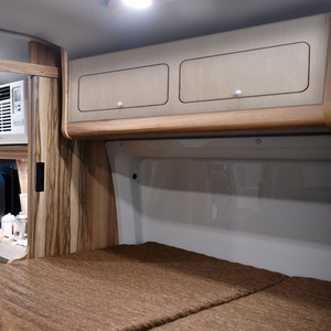 Overhead Camper Van Cabinets - Natural / 120 x 35 x 35 cm / Plain by Monster Shop