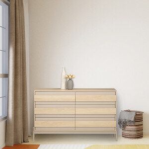 Sofia 6-Drawer Chest - Natural