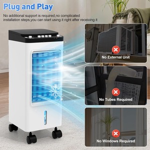 Air Cooler Humidifier with 4L Water Tank by Alivio