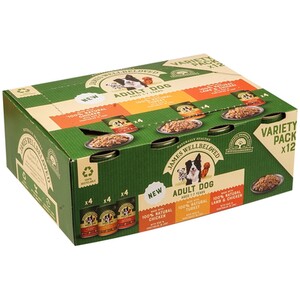 Pack of 12 James Wellbeloved Adult Dog Food Cans by James Wellbeloved