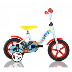Dino Bing 10in Kids Bike - White - White by Dino
