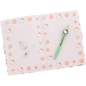 Pumpkin Hello Kitty A5 Diary and Pen - Multicolour by Hello Kitty