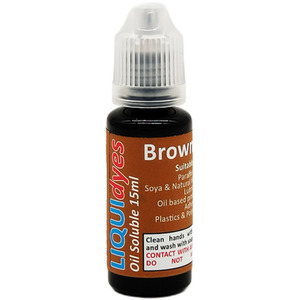 Premium Grade Liquid Candle and Resin Dye - Brown by LIQUIDyes