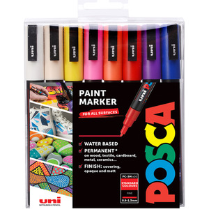 Posca PC-3M 16 Colours - Multi by Uni