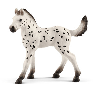 SCHLEICH Horse Club Knapstrupper Foal Toy Figure - 13890 - White by SCHLEICH