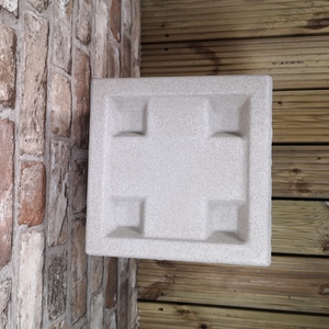 Tall Slate Effect Garden Planter - Stone by Samuel Alexander