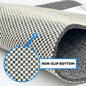 Heart Embossed Spaghetti Square Shower Mat by Nicoman