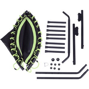 Trampoline with Adjustable U-Shaped Handle by Livingandhome