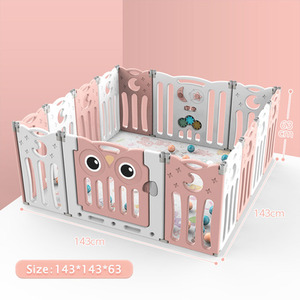 Foldable Baby Playpen Toddler Activity Center by Livingandhome