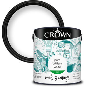 Crown Walls and Ceilings Silk Emulsion by Crown Paints