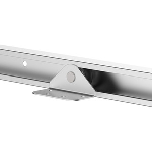 HOMCOM Sliding Barn Wooden Door Hardware Roller - Silver by HOMCOM