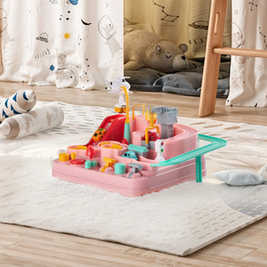 Car Race Tracks Toy Set by Livingandhome