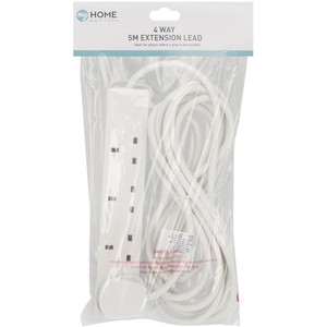 5M 4 Gang Extension Lead