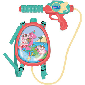 Assorted Backpack with Water Launcher - Multicolour