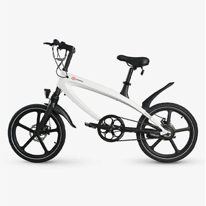 The Official Cruzaa E-Bike Carbon Black Built in Bluetooth Speakers - White by Cruzaa