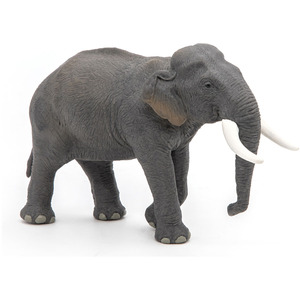 PAPO Wild Animal Kingdom Asian Elephant Toy Figure - Grey by PAPO