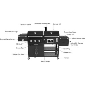 Columbus Gas and Charcoal Grill - by BBQ Chef