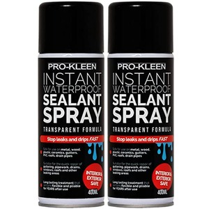 Instant Waterproof Sealant Spray - Clear / 800ml by Pro-Kleen