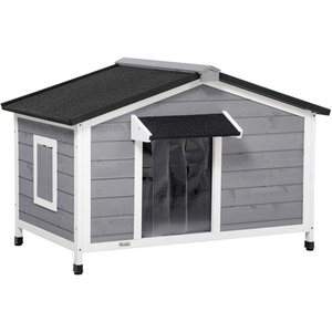 Large Wooden Dog Kennel for Outside by PawHut