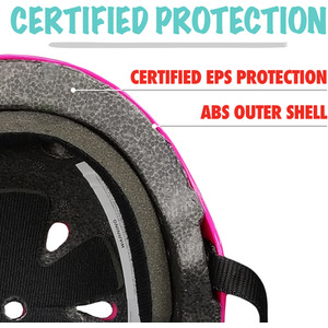 Wipeout Dry Erase Kids Bike Helmet Pink by Wipeout