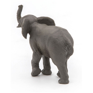 PAPO Wild Animal Kingdom Young Elephant Toy Figure - Grey by PAPO