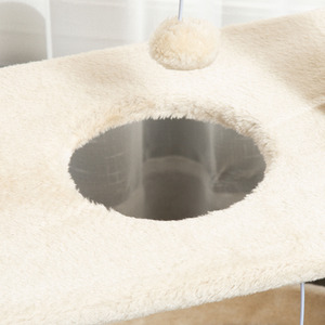 PawHut Cat Tree Tower with Scratching Posts, Pad, Bed, Perch, Toy Ball by PawHut