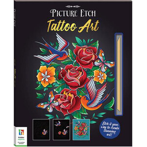 Picture Etch Art Book by Hinkler