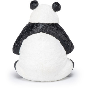 PAPO Wild Animal Kingdom Sitting Panda and Baby Toy Figure - White by PAPO
