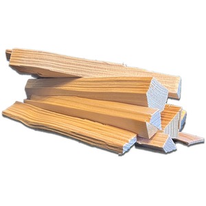 Netted Natural Kindling Wood Sticks - Natural / 2 by Warma