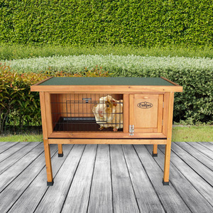 Wooden Pet Hutch 3ft - Brown / 9.38kg by Actiaspet
