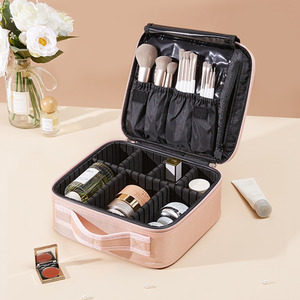 Oxford fabric Waterproof Portable Travel Makeup Bag by Livingandhome