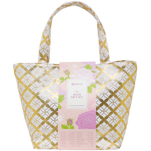 Gift Set Rose Scented Spa Bath Collection - 10 Pieces / 1.47kg by Livingandhome