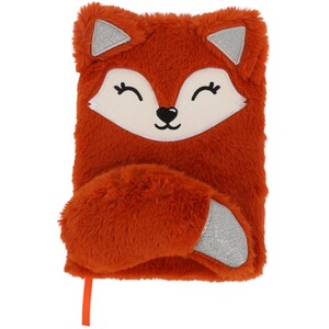 Fluffy Fox Notebook - Brown by The Fall Collection