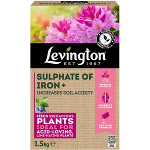 Sulphate Of Iron Ericaceous Plant Feed 1.5kg - Natural by Levington