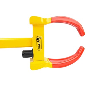 Wheel Clamp Car Van Trailer Heavy Duty Anti Theft Security Device Keys Lock - Yellow by HyFive