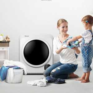 6KG Vented Tumble Dryer 1700W Freestanding Front Tumble Dryer - White by Costway