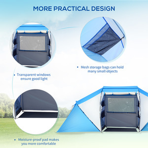 Outsunny Camping Tent With UV Protection by Outsunny