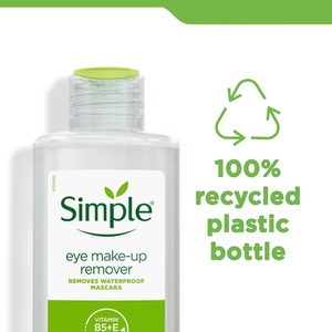 Simple Kind to Skin Eye Make-Up Remover for Sensitive Skin, 125ml - Buy 3 / 3 by Simple
