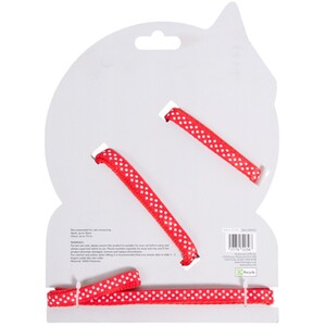 Cat Harness and Leash Set - Red by Clever Paws