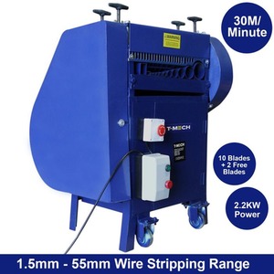 T-Mech Automatic Wire Stripper 55mm - Blue by T mech