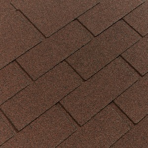 Premium Bitumen Roof Shingles for Sheds, Gazebos, and Outdoor Buildings 20 Pcs - Brown by NOVECRAFTO