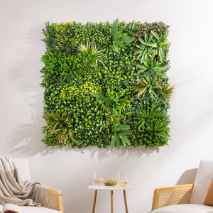 Artificial Oasis Living Wall 4Pc - Green by Christow