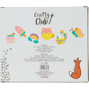 Paint and Mould Magnets by Crafty Club