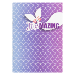 Mermaid Scaled Notebook - A6