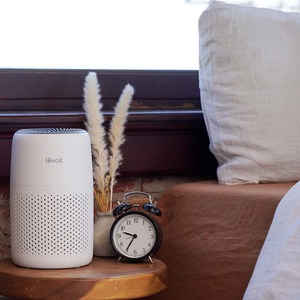 Quiet Air Purifier Power Saving - Cream