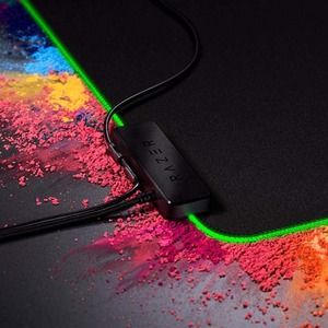 Razer Goliathus Chroma Soft Gaming Surface - Control and Speed - Black / Medium by Razer