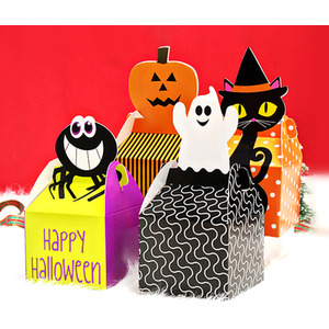 12 or 24 Halloween Sweet Boxes - Multi / 12